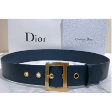 Dior Diorquake Belt n Blue Calfskin Leather Dior Diorquake Belt n Blue Calfskin Leather