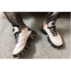 Prada Cloudbust Thunder knit sneakers Grey Fabric Prada Cloudbust Thunder knit sneakers Grey Fabric