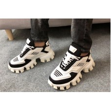 Prada Cloudbust Thunder knit sneakers White/Black Fabric Prada Cloudbust Thunder knit sneakers White/Black Fabric