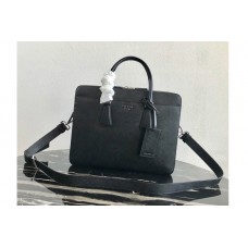 Prada Saffiano Leather Briefcase Bag in Black Saffiano leather Prada Saffiano Leather Briefcase Bag in Black Saffiano leather