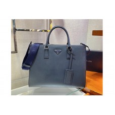 Prada Saffiano Leather Tote Bag in Blue Calf leather Prada Saffiano Leather Tote Bag in Blue Calf leather