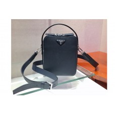 Prada Brique Saffiano leather bags Blue Saffiano leather Prada Brique Saffiano leather bags Blue Saffiano leather