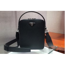 Prada Brique Saffiano leather bags Black Saffiano leather Prada Brique Saffiano leather bags Black Saffiano leather
