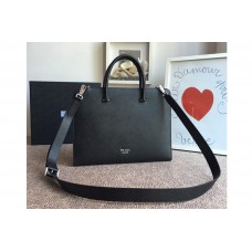 Prada B Saffiano leather briefcase Black Saffiano Cuir leather Prada B Saffiano leather briefcase Black Saffiano Cuir leather