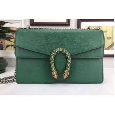 Gucci Dionysus Blooms Leather Shoulder Bag Green Gucci Dionysus Blooms Leather Shoulder Bag Green