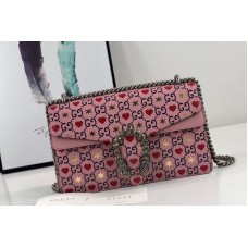 Gucci Dionysus small shoulder bag in Blue/Red/Pink Leather Gucci Dionysus small shoulder bag in Blue/Red/Pink Leather