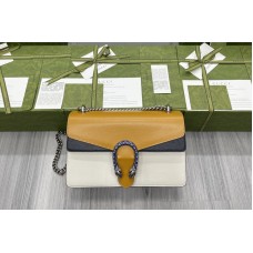 Gucci Dionysus small shoulder bag in Burnt orange and white grainy leather Gucci Dionysus small shoulder bag in Burnt orange and white grainy leather