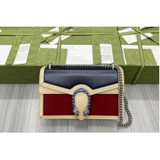 Gucci Dionysus small shoulder bag in Black/Red/White grainy leather Gucci Dionysus small shoulder bag in Black/Red/White grainy leather