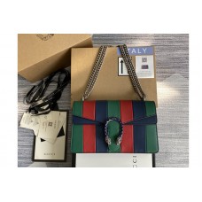 Gucci Dionysus leather shoulder bag in Green/Blue/Red Leather Gucci Dionysus leather shoulder bag in Green/Blue/Red Leather