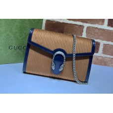 Gucci Dionysus mini chain bag in Brown corduroy Gucci Dionysus mini chain bag in Brown corduroy