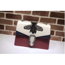 Gucci Dionysus Bee Embroidered Leather Shoulder Bags Gucci Dionysus Bee Embroidered Leather Shoulder Bags