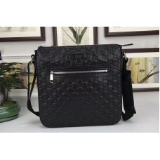 Gucci Signature leather messenger Bags Black