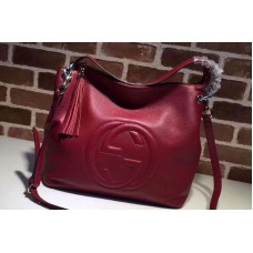 Gucci Soho Leather Hobo Bags Red Gucci Soho Leather Hobo Bags Red