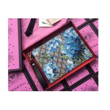 Gucci GG Blooms pouch Beige/Blue