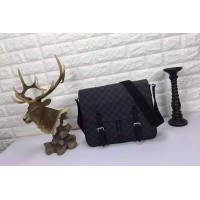 Louis Vuitton M41643 Christopher Messenger Bag in Monogram Macassar Canvas Louis Vuitton M41643 Christopher Messenger Bag in Monogram Macassar Canvas