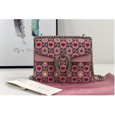 Gucci Dionysus leather mini bag in Blue/Red/Pink Leather Gucci Dionysus leather mini bag in Blue/Red/Pink Leather