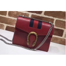 Gucci Dionysus Leather Mini Bag Red Gucci Dionysus Leather Mini Bag Red