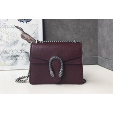 Gucci Dionysus leather mini bag in Bordeaux Leather Gucci Dionysus leather mini bag in Bordeaux Leather