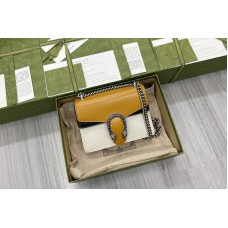 Gucci Dionysus mini leather bag in Burnt orange and white grainy leather Gucci Dionysus mini leather bag in Burnt orange and white grainy leather