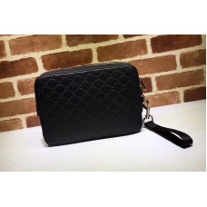 Gucci Signature leather men’s bag Black