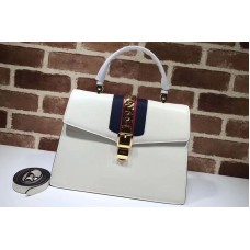 Gucci Sylvie leather top handle bags White Gucci Sylvie leather top handle bags White