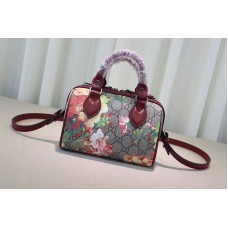 GUCCI GG Blooms mini Top Handle Bag Red