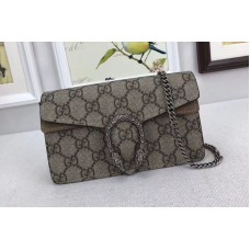 Gucci Dionysus GG Supreme Mini Shoulder Bag Camel Gucci Dionysus GG Supreme Mini Shoulder Bag Camel