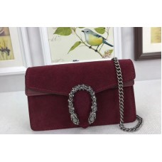 Gucci Dionysus Velvet Super mini Bag Red Gucci Dionysus Velvet Super mini Bag Red