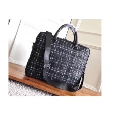 Bottega Veneta Nappa briefcase bag IN Black Intrecciato calf leather