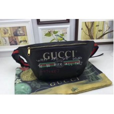 Gucci Calfskin Leather Pocket Black Gucci Calfskin Leather Pocket Black