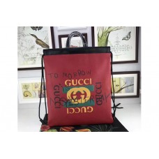 Gucci Coco Capitan Logo Backpack Red Gucci Coco Capitan Logo Backpack Red