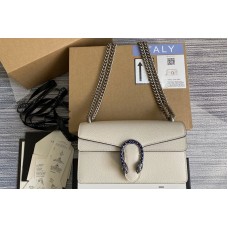 Gucci Dionysus small shoulder bag in White leather Gucci Dionysus small shoulder bag in White leather