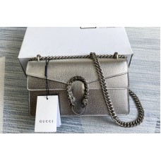 Gucci Dionysus small shoulder bag in Silver lamé leather Gucci Dionysus small shoulder bag in Silver lamé leather