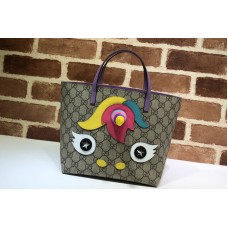 Gucci Children’s unicorn tote Bag in Beige/ebony GG Supreme canvas Gucci Children’s unicorn tote Bag in Beige/ebony GG Supreme canvas