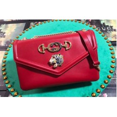 Gucci Rajah medium shoulder bags Red leather