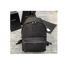Saint Laurent CIT-E BACKPACK IN Black CANVAS