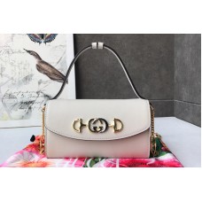 Gucci Zumi smooth leather mini bag in White smooth leather Gucci Zumi smooth leather mini bag in White smooth leather