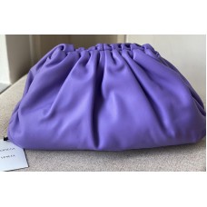 Bottega Veneta pouch bag Soft oversize clutch in Purple Nappa leather