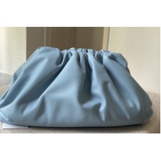 Bottega Veneta pouch bag Soft oversize clutch in Blue Nappa leather Bottega Veneta pouch bag Soft oversize clutch in Blue Nappa leather
