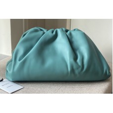 Bottega Veneta pouch bag Soft oversize clutch in Blue Nappa leather Bottega Veneta pouch bag Soft oversize clutch in Blue Nappa leather