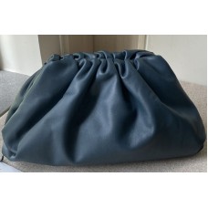 Bottega Veneta pouch bag Soft oversize clutch in Blue Nappa leather Bottega Veneta pouch bag Soft oversize clutch in Blue Nappa leather