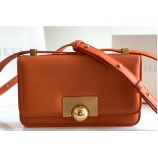 Bottega Veneta BV classic Shoulder bag in Orange Calf Leather Bottega Veneta BV classic Shoulder bag in Orange Calf Leather