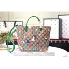 Gucci Children’s GG ranch tote Bags Beige/ebony GG Supreme canvas with ranch print Gucci Children’s GG ranch tote Bags Beige/ebony GG Supreme canvas with ranch print