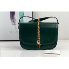 Gucci Sylvie 1969 small shoulder bag in Green Leather Gucci Sylvie 1969 small shoulder bag in Green Leather