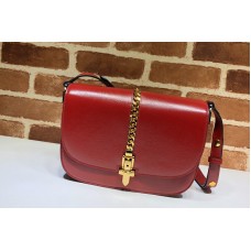 Gucci Sylvie 1969 small shoulder bag in Red Leather Gucci Sylvie 1969 small shoulder bag in Red Leather