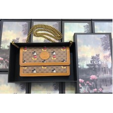 Gucci Disney x Gucci small Shoulder bag in Beige/ebony mini GG Supreme canvas Gucci Disney x Gucci small Shoulder bag in Beige/ebony mini GG Supreme canvas