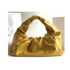 Bottega Veneta The shoulder Pouch bag in Lemon Calfskin Leather Bottega Veneta The shoulder Pouch bag in Lemon Calfskin Leather