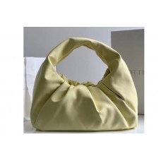 Bottega Veneta The shoulder Pouch bag in Ice Cream Calfskin Leather Bottega Veneta The shoulder Pouch bag in Ice Cream Calfskin Leather