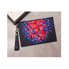 Gucci Square G space print zip pouch in Supreme canvas Gucci Square G space print zip pouch in Supreme canvas