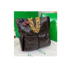 Bottega Veneta Chain Tote bag in Fondant padded Intrecciato Calf leather